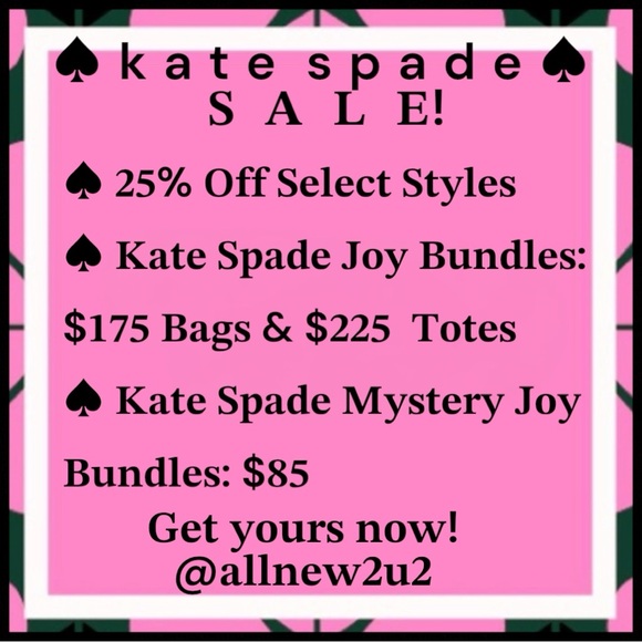 Kate Spade 4 Pc. JOY Bundle Bag+wristlet/earrings/accessory+cosmetics 29XHP! - Picture 3 of 16